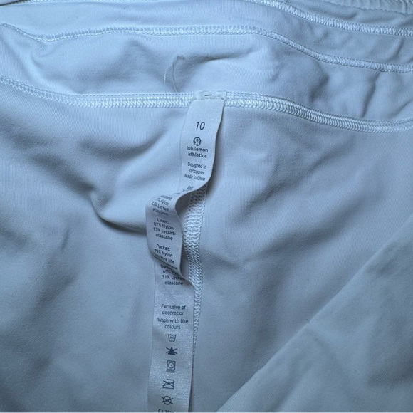 Lululemon White Skirt size 10 - Picture 6 of 6